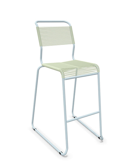 Schaffner Säntis Tabouret de bar Spaghetti luge sans accoudoirs 