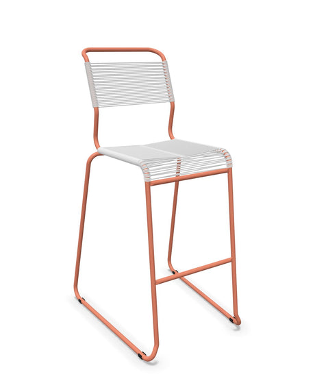 Schaffner Säntis Tabouret de bar Spaghetti luge sans accoudoirs 