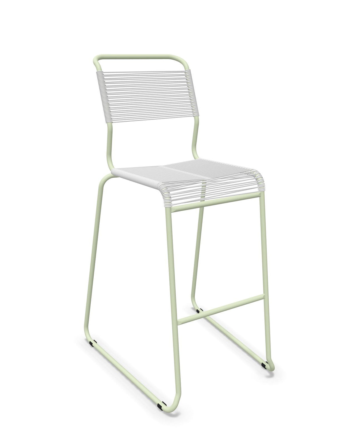 Schaffner Säntis Tabouret de bar Spaghetti luge sans accoudoirs 