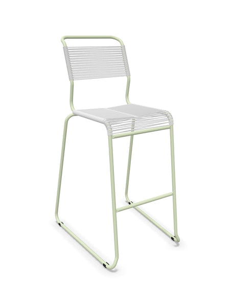 Schaffner Säntis Tabouret de bar Spaghetti luge sans accoudoirs 