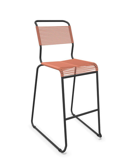 Schaffner Säntis Tabouret de bar Spaghetti luge sans accoudoirs 