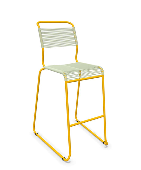 Schaffner Säntis Tabouret de bar Spaghetti luge sans accoudoirs 