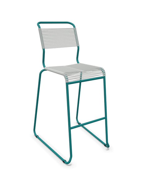 Schaffner Säntis Tabouret de bar Spaghetti luge sans accoudoirs 