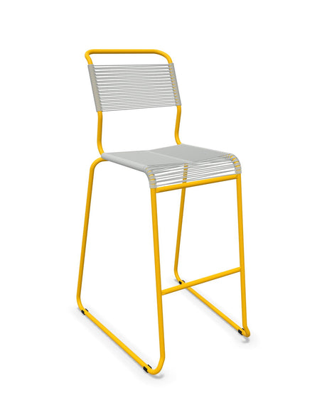 Schaffner Säntis Tabouret de bar Spaghetti luge sans accoudoirs 