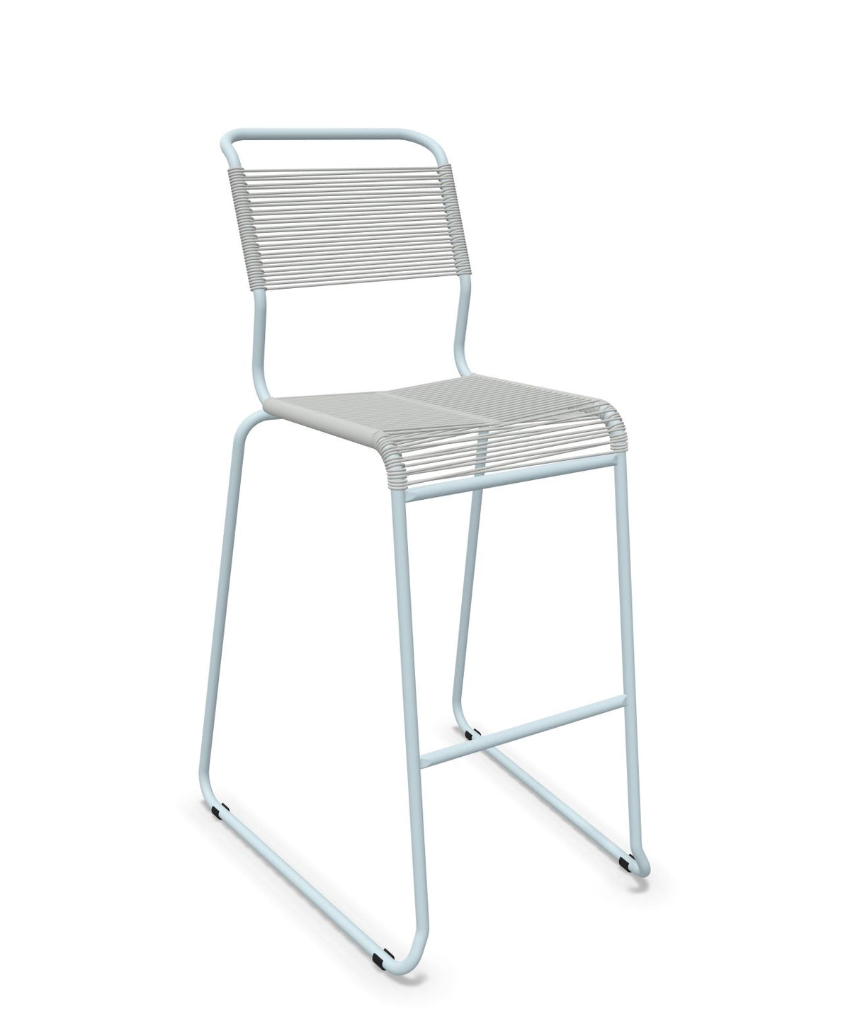 Schaffner Säntis Tabouret de bar Spaghetti luge sans accoudoirs 