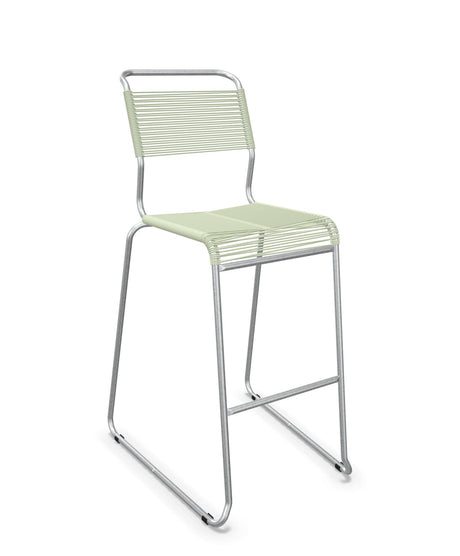 Schaffner Säntis Tabouret de bar Spaghetti luge sans accoudoirs 