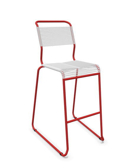 Schaffner Säntis Tabouret de bar Spaghetti luge sans accoudoirs 
