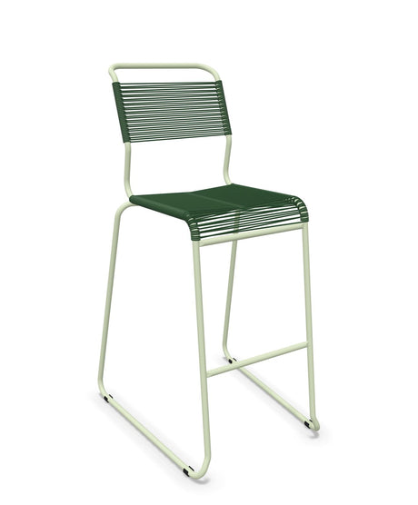 Schaffner Säntis Tabouret de bar Spaghetti luge sans accoudoirs 