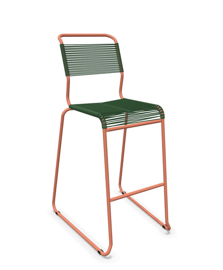 Schaffner Säntis Tabouret de bar Spaghetti luge sans accoudoirs 