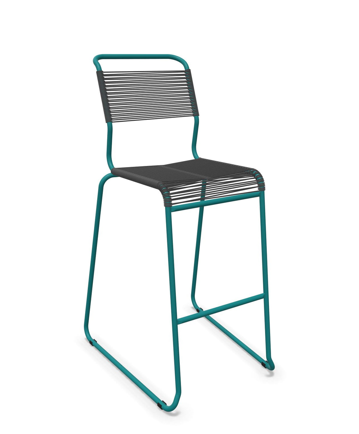 Schaffner Säntis Tabouret de bar Spaghetti luge sans accoudoirs 