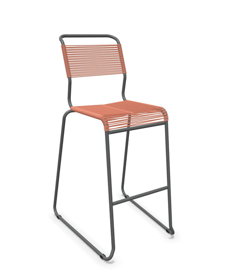 Schaffner Säntis Tabouret de bar Spaghetti luge sans accoudoirs 