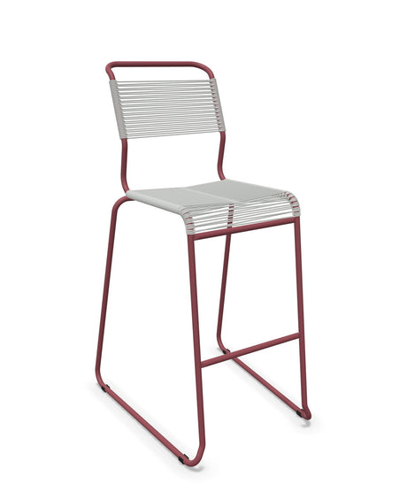 Schaffner Säntis Tabouret de bar Spaghetti luge sans accoudoirs 