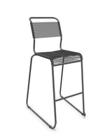 Schaffner Säntis Tabouret de bar Spaghetti luge sans accoudoirs 