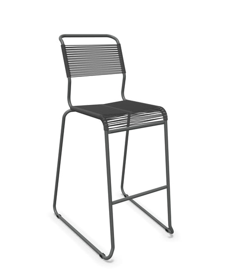 Schaffner Säntis Tabouret de bar Spaghetti luge sans accoudoirs 