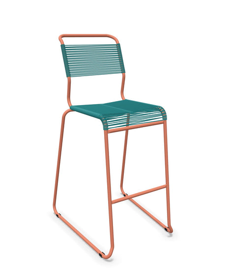 Schaffner Säntis Tabouret de bar Spaghetti luge sans accoudoirs 