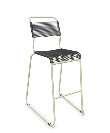 Schaffner Säntis Tabouret de bar Spaghetti luge sans accoudoirs 
