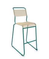 Schaffner Säntis Tabouret de bar Spaghetti luge sans accoudoirs 