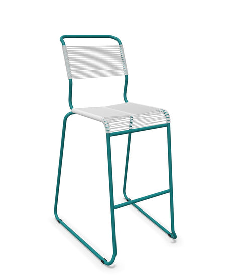 Schaffner Säntis Tabouret de bar Spaghetti luge sans accoudoirs 