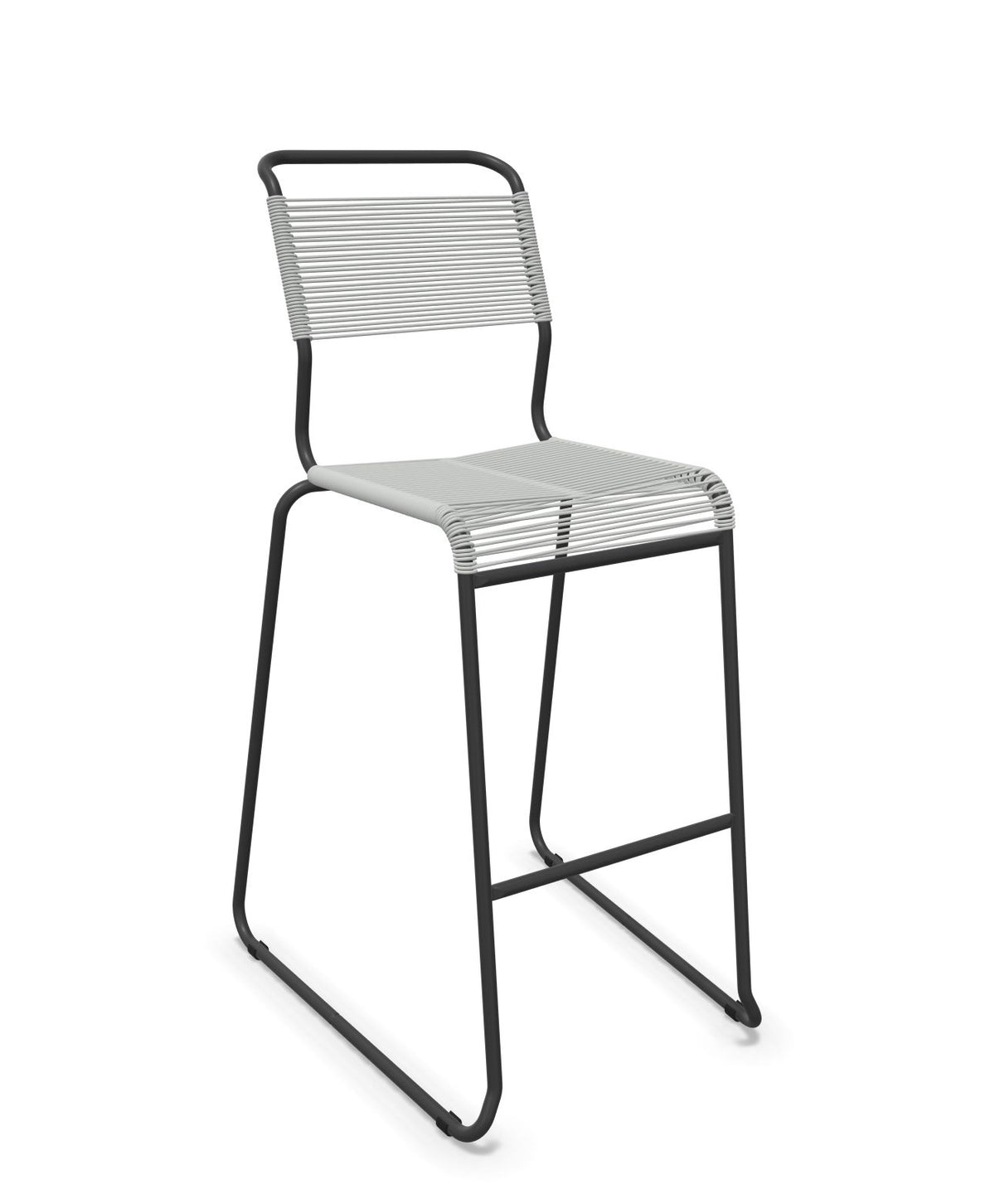 Schaffner Säntis Tabouret de bar Spaghetti luge sans accoudoirs 