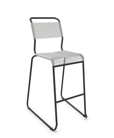 Schaffner Säntis Tabouret de bar Spaghetti luge sans accoudoirs 
