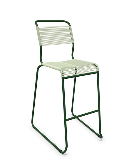 Schaffner Säntis Tabouret de bar Spaghetti luge sans accoudoirs 