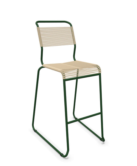 Schaffner Säntis Tabouret de bar Spaghetti luge sans accoudoirs 