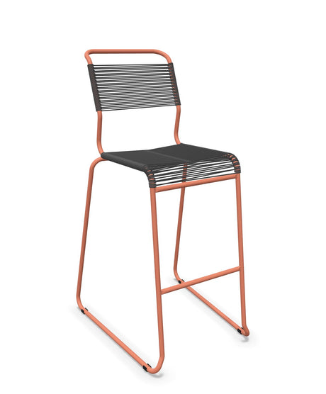 Schaffner Säntis Tabouret de bar Spaghetti luge sans accoudoirs 