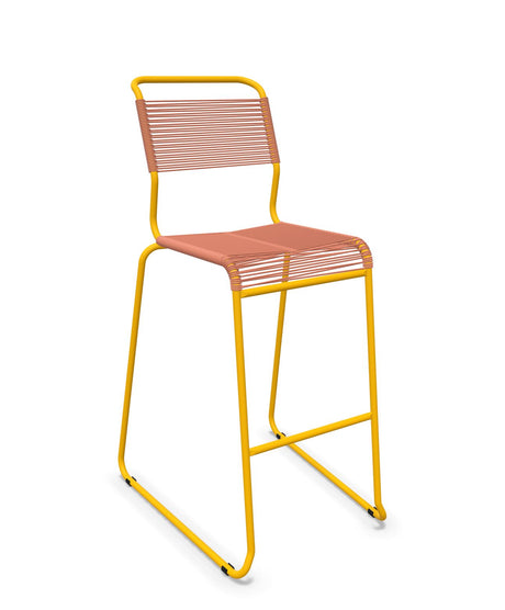 Schaffner Säntis Tabouret de bar Spaghetti luge sans accoudoirs 