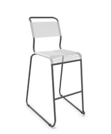 Schaffner Säntis Tabouret de bar Spaghetti luge sans accoudoirs 