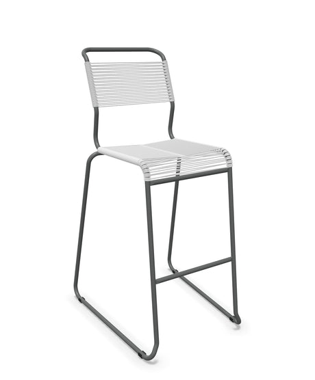 Schaffner Säntis Tabouret de bar Spaghetti luge sans accoudoirs 