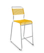 Schaffner Säntis Tabouret de bar Spaghetti luge sans accoudoirs Jaune 11 Galvanisé à chaud 02 
