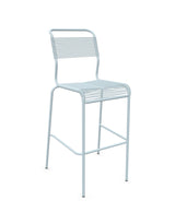 Schaffner Säntis Tabouret de bar Spaghetti sans accoudoirs Bleu Pastel 51 Bleu Pastel 51 