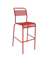 Schaffner Säntis Tabouret de bar Spaghetti sans accoudoirs Rouge 30 Rouge 30 