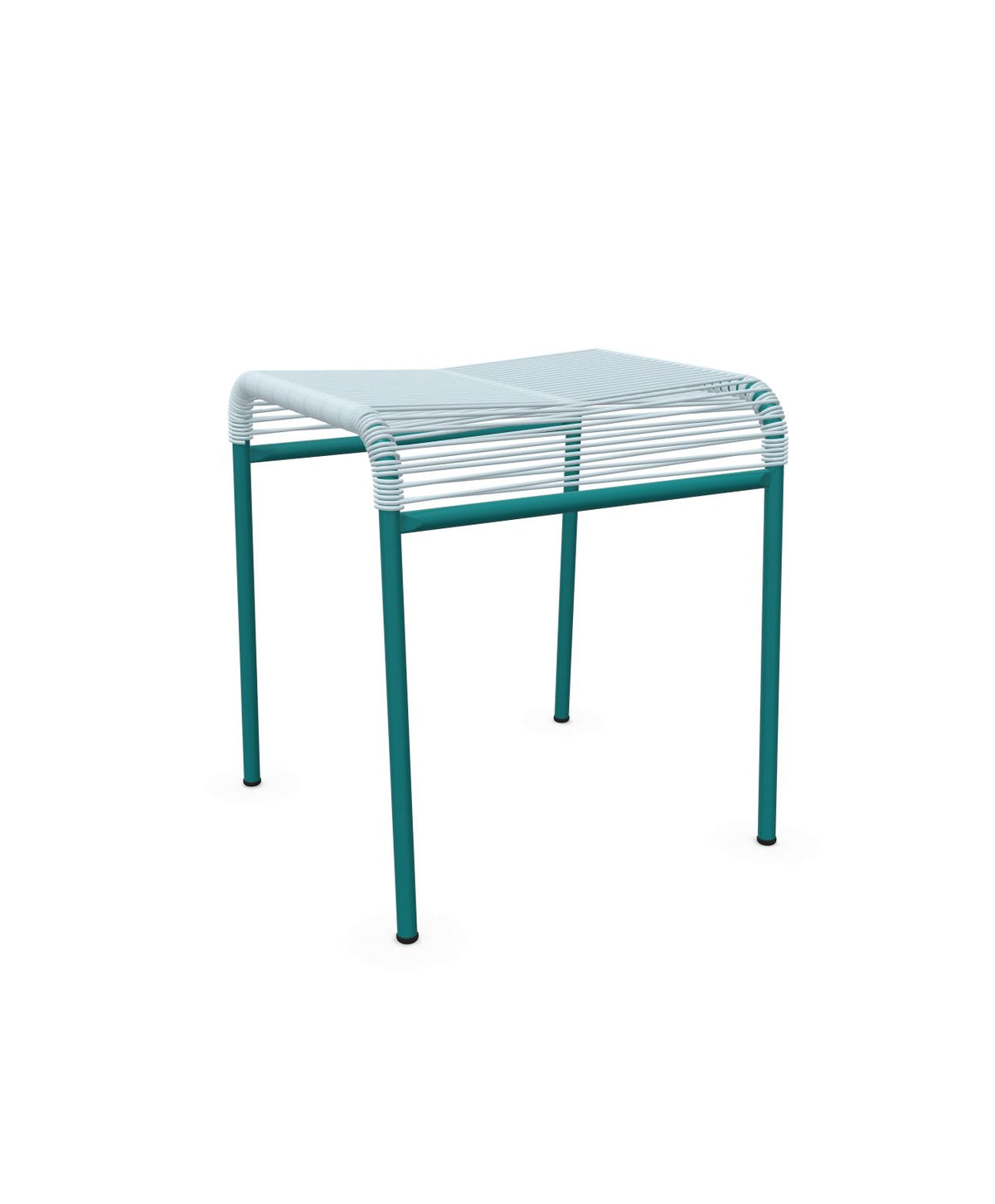 Schaffner Säntis Tabouret Spaghetti Bleu Pastel 51 Bleu Kali 56 