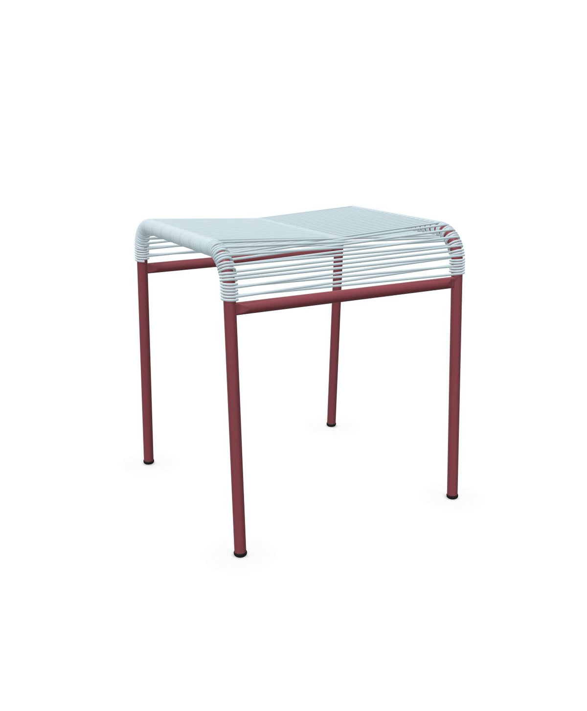 Schaffner Säntis Tabouret Spaghetti Bleu Pastel 51 Bordeaux 38 