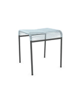 Schaffner Säntis Tabouret Spaghetti Bleu Pastel 51 Graphite 73 