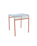 Schaffner Säntis Tabouret Spaghetti Bleu Pastel 51 Terracotta 84 