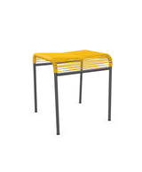 Schaffner Säntis Tabouret Spaghetti Jaune 11 Graphite 73 