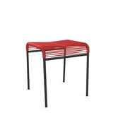 Schaffner Säntis Tabouret Spaghetti Rouge 30 Anthracite 77 