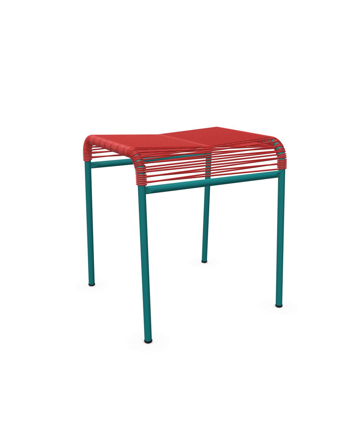 Schaffner Säntis Tabouret Spaghetti Rouge 30 Bleu Kali 56 