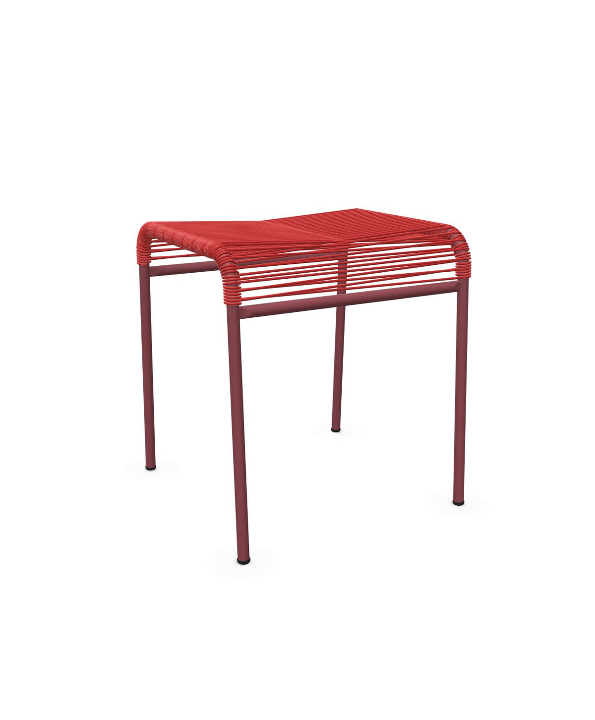 Schaffner Säntis Tabouret Spaghetti Rouge 30 Bordeaux 38 