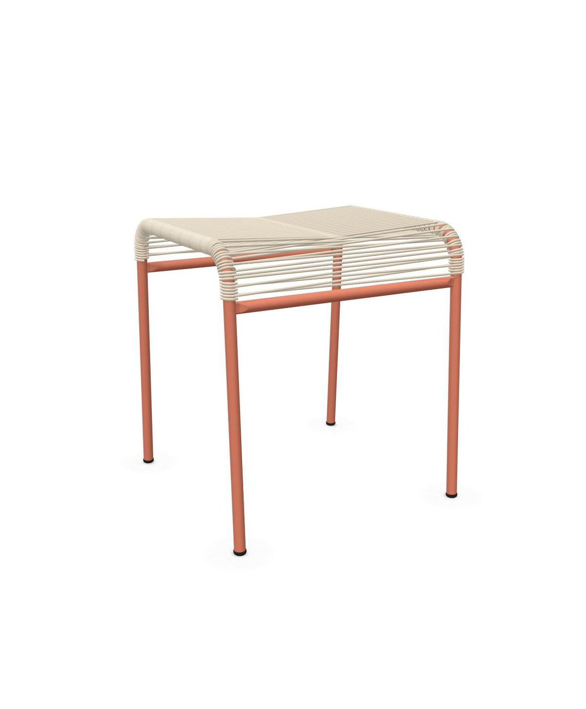 Schaffner Säntis Tabouret Spaghetti Sable Pastel 15 Terracotta 84 