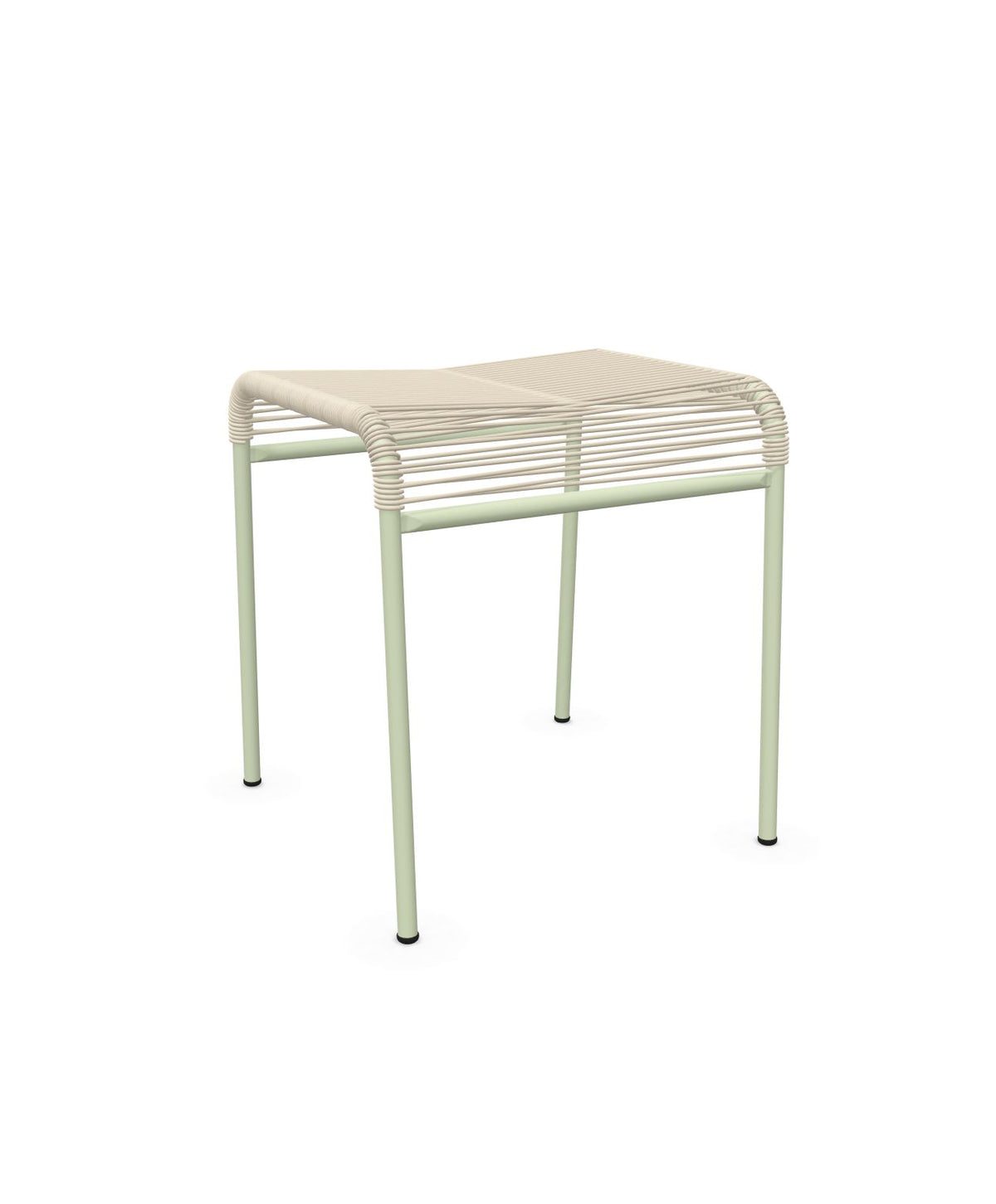 Schaffner Säntis Tabouret Spaghetti Sable Pastel 15 Vert Pastel 64 