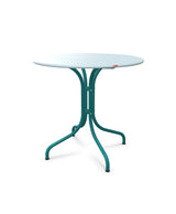 Schaffner St. Moritz Table repas fixe Ø80cm Bleu Pastel 51 Bleu Kali 56 