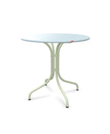 Schaffner St. Moritz Table repas fixe Ø80cm Bleu Pastel 51 Vert Pastel 64 
