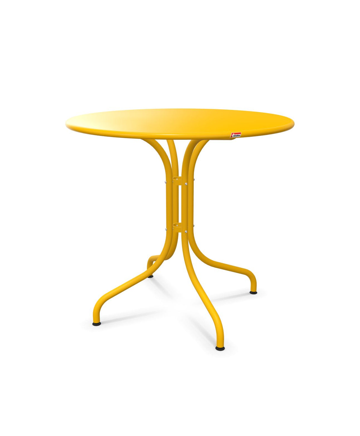 Schaffner St. Moritz Table repas fixe Ø80cm Jaune 11 Jaune 11 