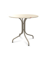 Schaffner St. Moritz Table repas fixe Ø80cm Sable Pastel 15 Champagne 85 
