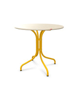 Schaffner St. Moritz Table repas fixe Ø80cm Sable Pastel 15 Jaune 11 