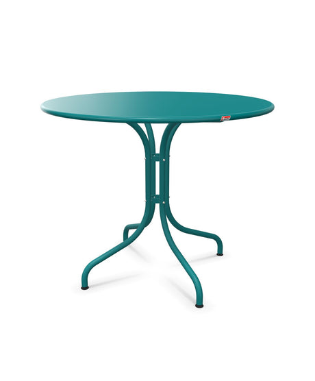Schaffner St. Moritz Table repas fixe Ø90cm Bleu Kali 56 Bleu Kali 56 