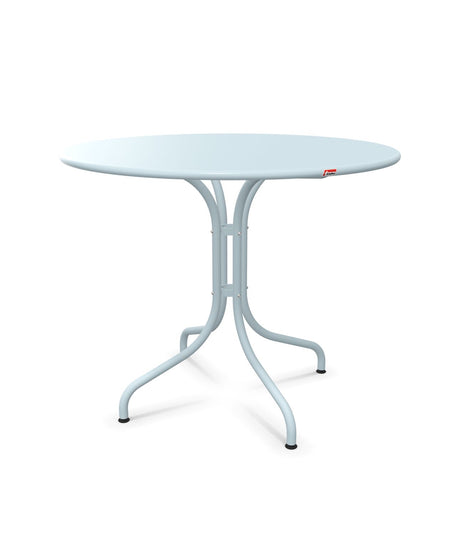 Schaffner St. Moritz Table repas fixe Ø90cm Bleu Pastel 51 Bleu Pastel 51 